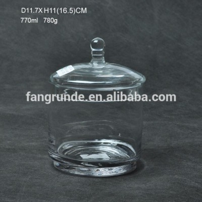 ROUND SHAPED BOTTOM PRICE BEAUTIFUL GLASS JAR