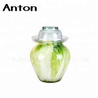 10 L glass food storage containers with glass lid