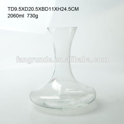 about 2L transparent wake up wine Glass Decanter